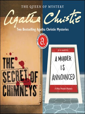 cover image of The Secret of Chimneys & a Murder Is Announced